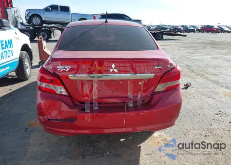 2020 Mitsubishi Mirage G4 Le z USA, uszkodzony, nr VIN ML32F4FJ8LHF08758